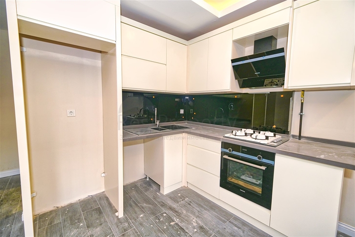 شقق 1+1 ، 2 + 1 تخطيط في ساريسو - أنطاليا ميكروديستريكت 