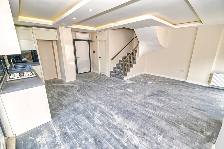 شقق 1+1 ، 2 + 1 تخطيط في ساريسو - أنطاليا ميكروديستريكت 