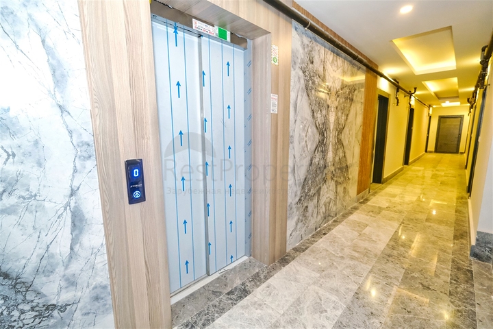 شقق 1+1 ، 2 + 1 تخطيط في ساريسو - أنطاليا ميكروديستريكت 