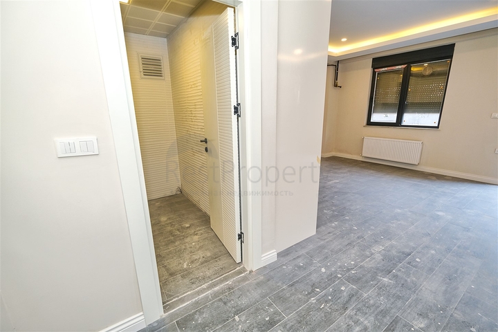 شقق 1+1 ، 2 + 1 تخطيط في ساريسو - أنطاليا ميكروديستريكت 