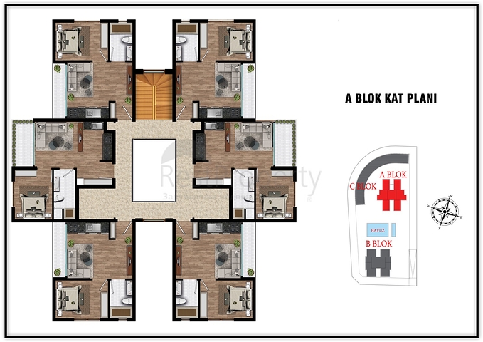 مشروع استثماري في ألتينتاس-منطقة أنطاليا الصغيرة 