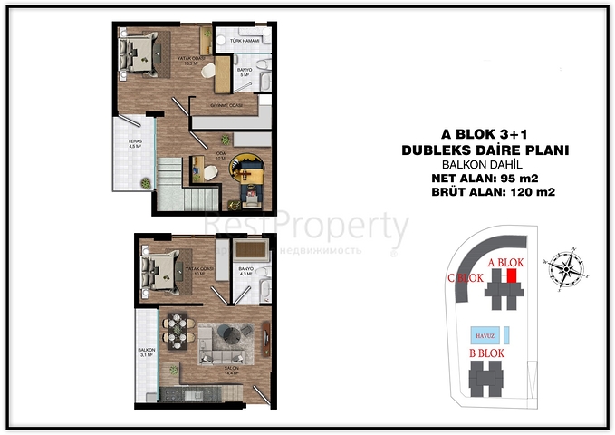 مشروع استثماري في ألتينتاس-منطقة أنطاليا الصغيرة 