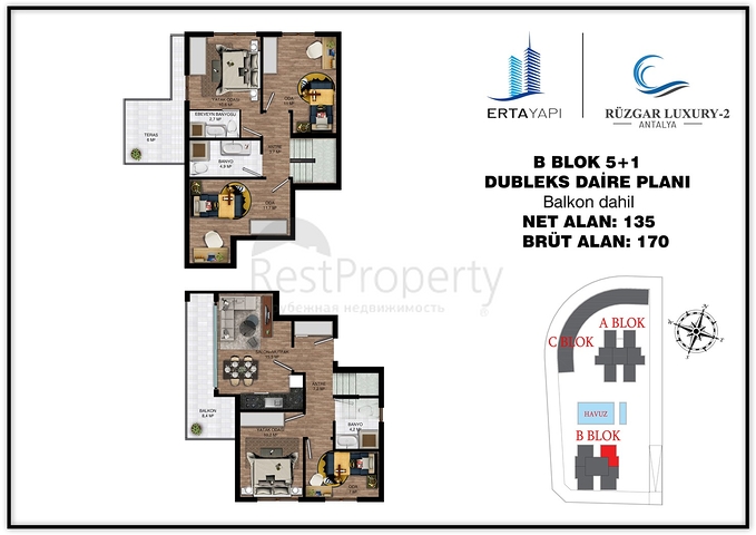 مشروع استثماري في ألتينتاس-منطقة أنطاليا الصغيرة 