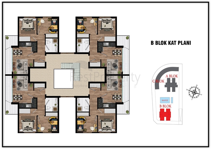 مشروع استثماري في ألتينتاس-منطقة أنطاليا الصغيرة 