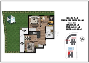 مشروع استثماري في ألتينتاس-منطقة أنطاليا الصغيرة 