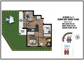 مشروع استثماري في ألتينتاس-منطقة أنطاليا الصغيرة 