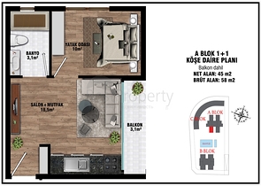 مشروع استثماري في ألتينتاس-منطقة أنطاليا الصغيرة 