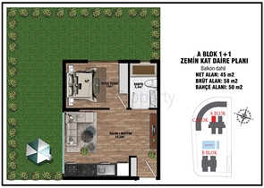 مشروع استثماري في ألتينتاس-منطقة أنطاليا الصغيرة 