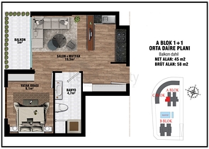 مشروع استثماري في ألتينتاس-منطقة أنطاليا الصغيرة 