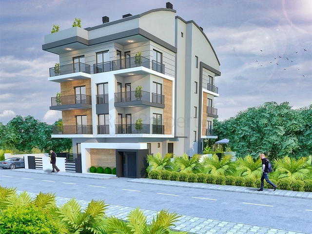 شقق من تخطيط 1 + 1 في ألتينتاس-أنطاليا ميكروديستريكت 