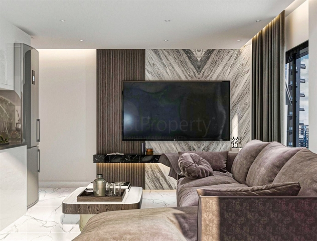 شقق من تخطيط 1 + 1 في ألتينتاس-أنطاليا ميكروديستريكت 