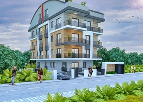 شقق من تخطيط 1 + 1 في ألتينتاس-أنطاليا ميكروديستريكت 