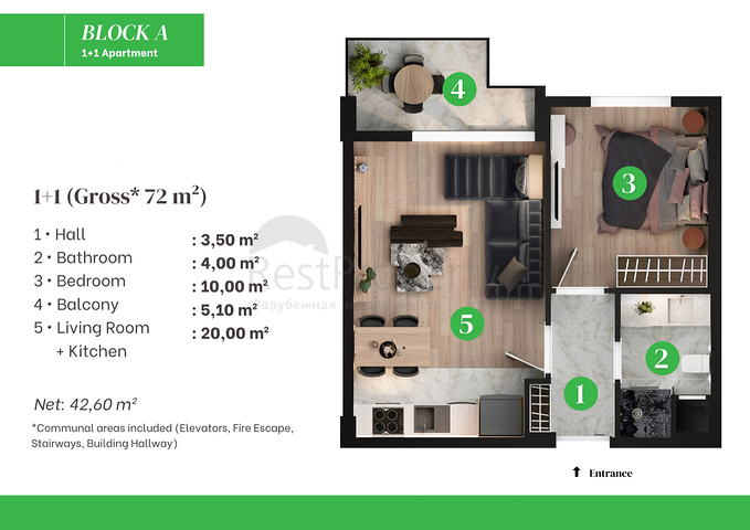 مشروع استثماري في منطقة التينتاس-أنطاليا 