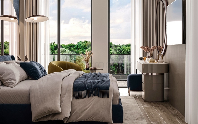 فيلا 5+1 في منطقة النخبة في دوشيميالتي-أنطاليا 