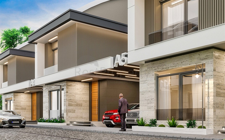 فيلا 5+1 في منطقة النخبة في دوشيميالتي-أنطاليا 