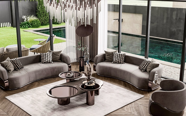 فيلا 5+1 في منطقة النخبة في دوشيميالتي-أنطاليا 