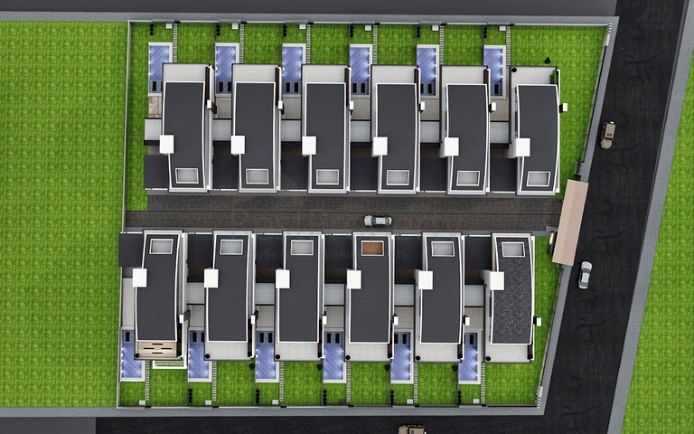 فيلا 5+1 في منطقة النخبة في دوشيميالتي-أنطاليا 