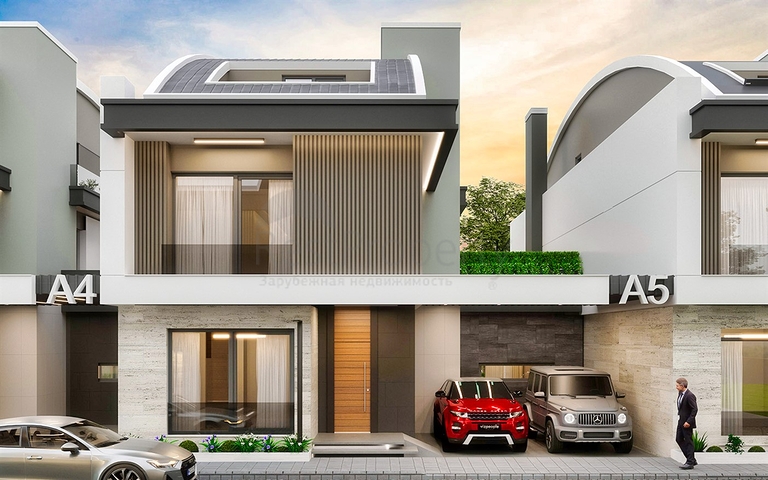 فيلا 5+1 في منطقة النخبة في دوشيميالتي-أنطاليا 