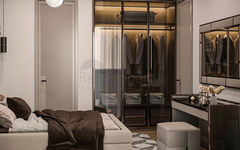 فيلا 5+1 في منطقة النخبة في دوشيميالتي-أنطاليا 