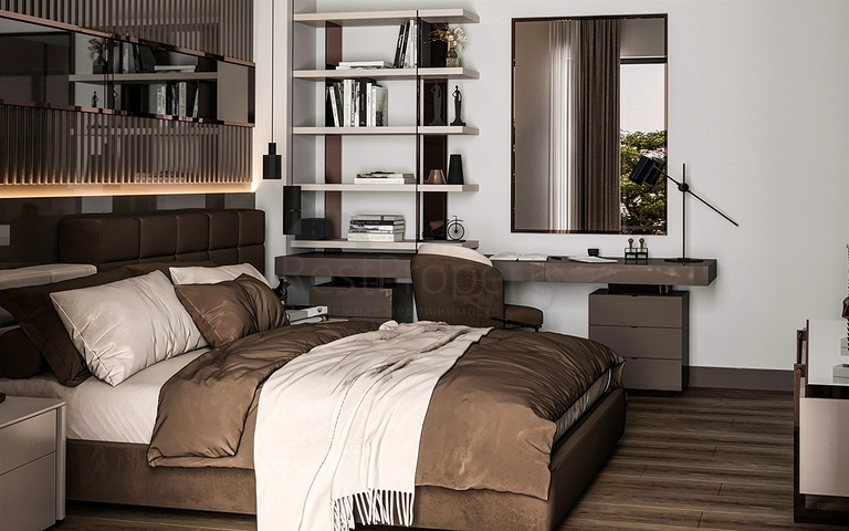 فيلا 5+1 في منطقة النخبة في دوشيميالتي-أنطاليا 