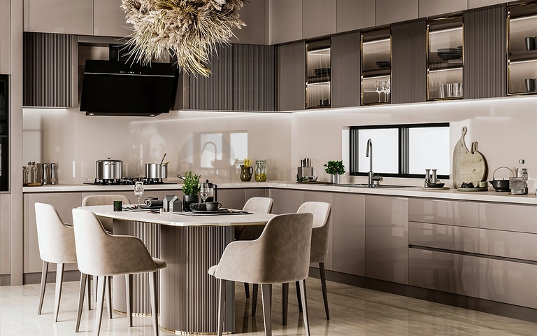 فيلا 5+1 في منطقة النخبة في دوشيميالتي-أنطاليا 