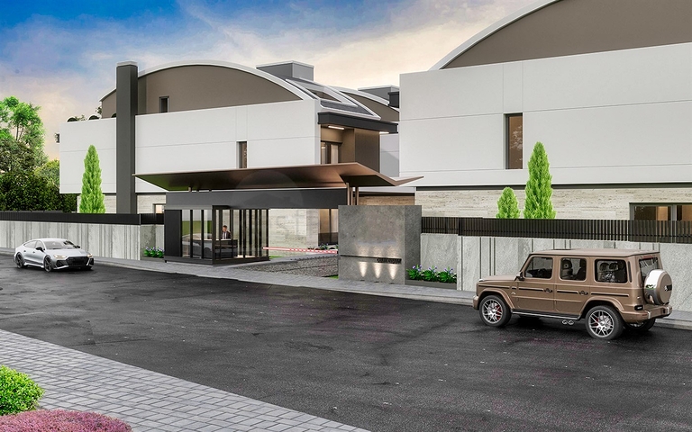 فيلا 5+1 في منطقة النخبة في دوشيميالتي-أنطاليا 