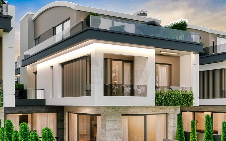 فيلا 5+1 في منطقة النخبة في دوشيميالتي-أنطاليا 