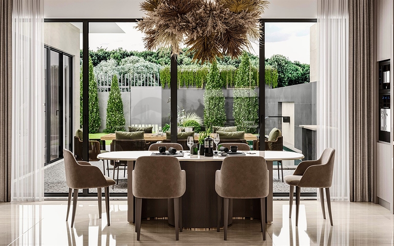 فيلا 5+1 في منطقة النخبة في دوشيميالتي-أنطاليا 