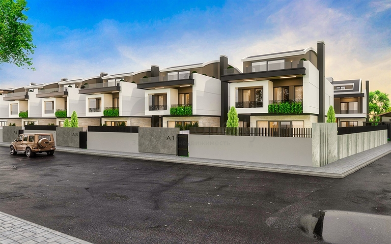 فيلا 5+1 في منطقة النخبة في دوشيميالتي-أنطاليا 