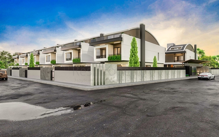 فيلا 5+1 في منطقة النخبة في دوشيميالتي-أنطاليا 
