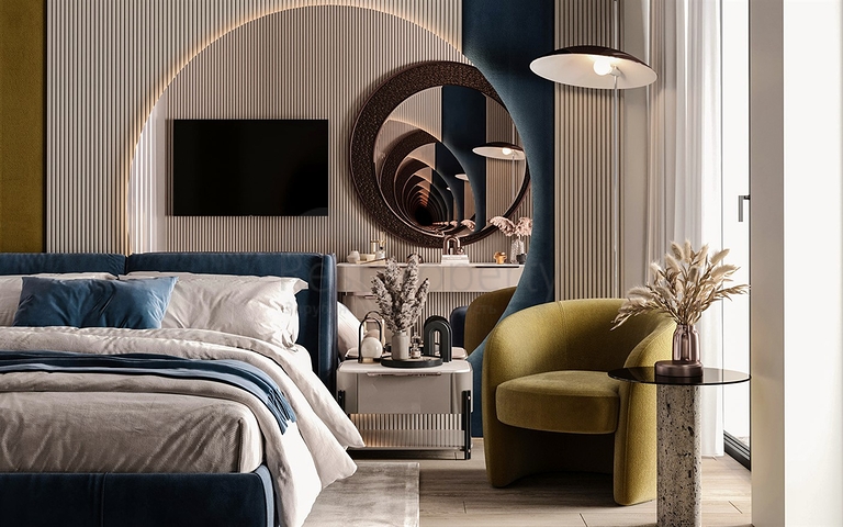 فيلا 5+1 في منطقة النخبة في دوشيميالتي-أنطاليا 