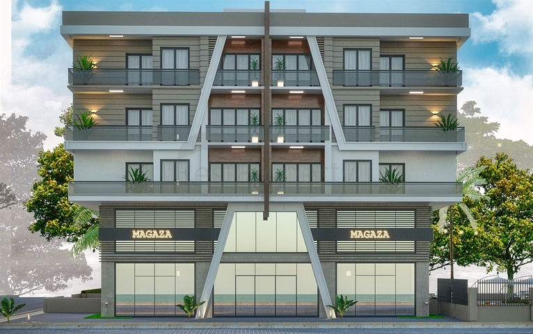 شقق 2+1 في كيبيز-منطقة أنطاليا 