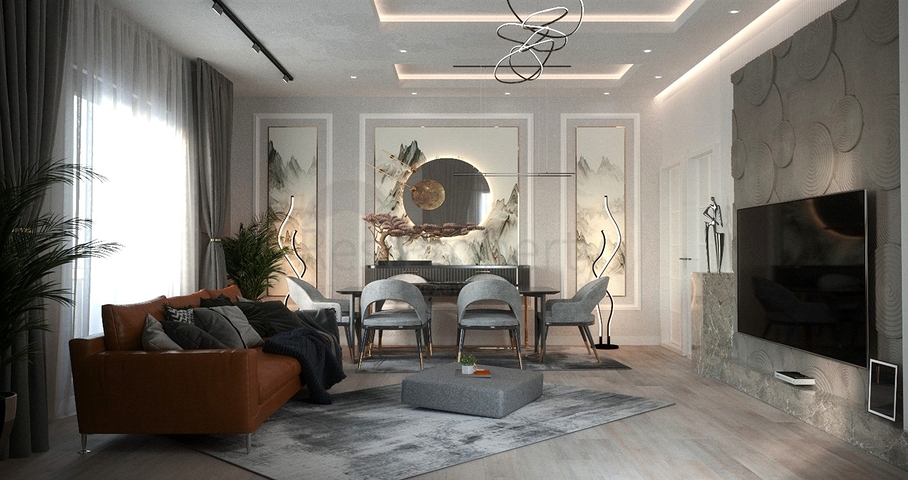 شقق 2+1 في كيبيز-منطقة أنطاليا 