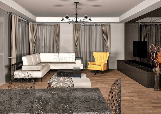 شقق 3+1 في كيبيز-منطقة أنطاليا 