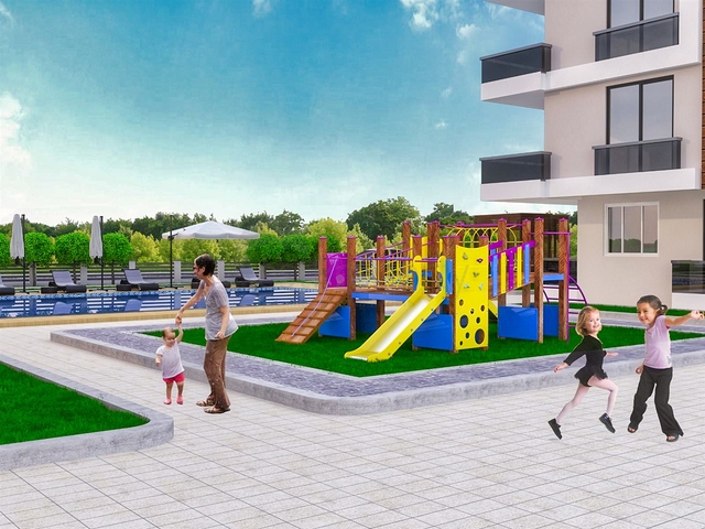 شقق 3+1 في كيبيز-منطقة أنطاليا 