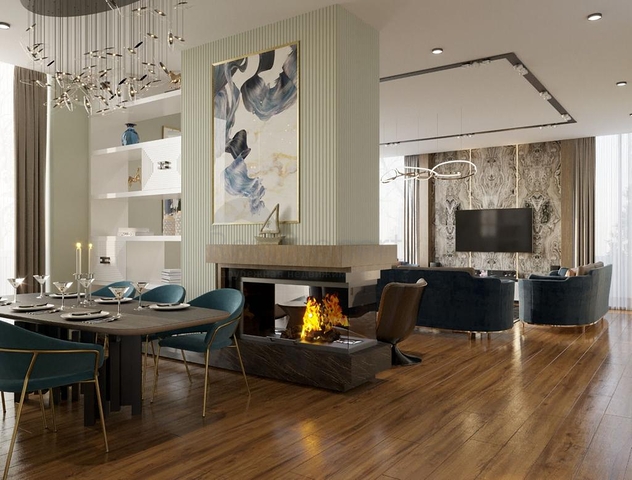 فيلا فاخرة جديدة 5+1 في دوشيمالتي-منطقة أنطاليا