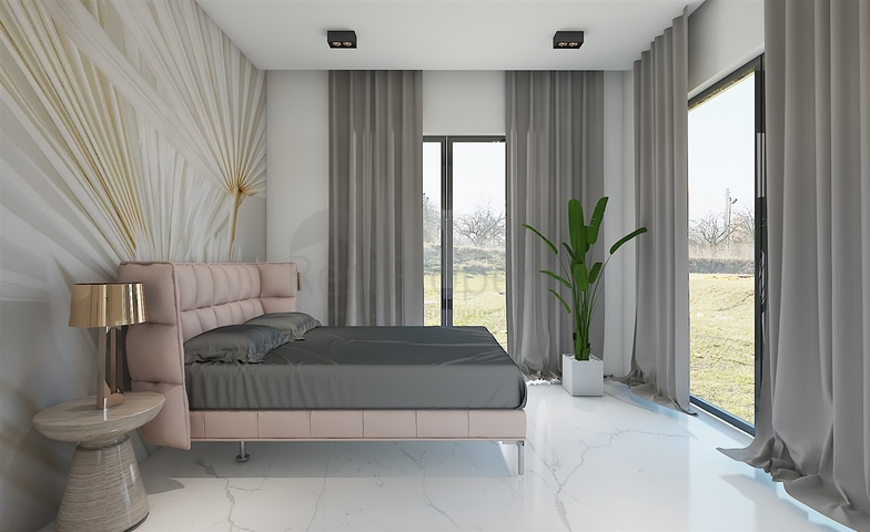 مجمع فلل 4 + 1 في منطقة ديشيميالتي-أنطاليا