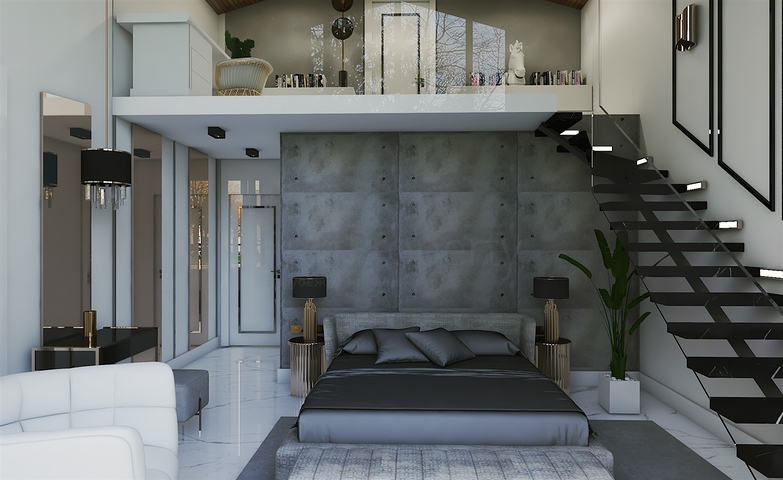 مجمع فلل 4 + 1 في منطقة ديشيميالتي-أنطاليا