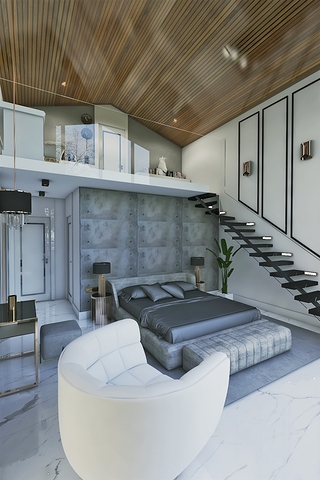 مجمع فلل 4 + 1 في منطقة ديشيميالتي-أنطاليا