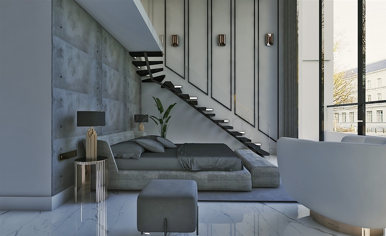 مجمع فلل 4 + 1 في منطقة ديشيميالتي-أنطاليا