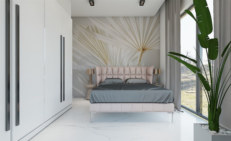 مجمع فلل 4 + 1 في منطقة ديشيميالتي-أنطاليا