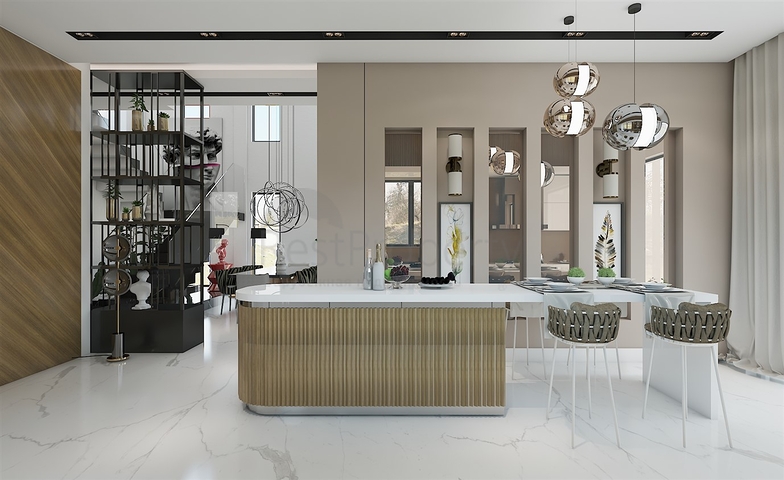 مجمع فلل 4 + 1 في منطقة ديشيميالتي-أنطاليا