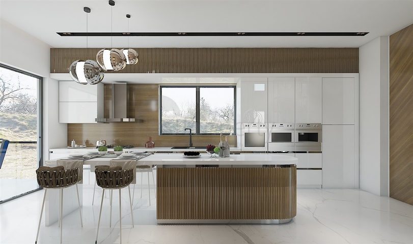 مجمع فلل 4 + 1 في منطقة ديشيميالتي-أنطاليا