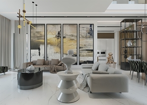 مجمع فلل 4 + 1 في منطقة ديشيميالتي-أنطاليا