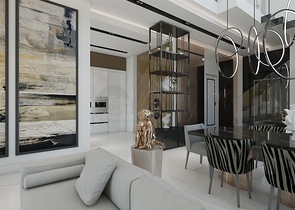 مجمع فلل 4 + 1 في منطقة ديشيميالتي-أنطاليا