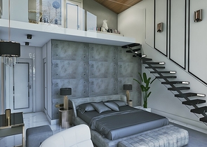 مجمع فلل 4 + 1 في منطقة ديشيميالتي-أنطاليا