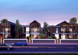 مجمع فلل 4 + 1 في منطقة ديشيميالتي-أنطاليا