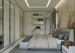 مجمع فلل 4 + 1 في منطقة ديشيميالتي-أنطاليا