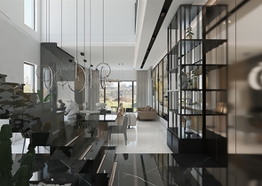 مجمع فلل 4 + 1 في منطقة ديشيميالتي-أنطاليا