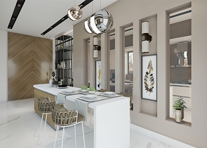 مجمع فلل 4 + 1 في منطقة ديشيميالتي-أنطاليا